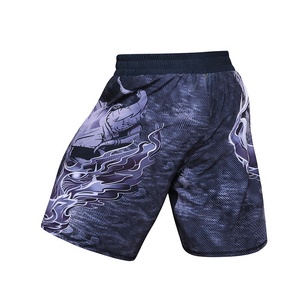 Pantalones cortos de MMA con estampado personalizado de alta calidad unisex, ropa deportiva OEM para entrenamiento de artes marciales, ropa de tablero con estilo de logotipo - Product Image 2