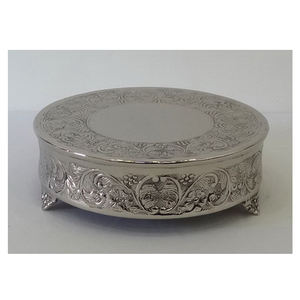 Serveur de gâteau multi-usages de haute qualité pour la décoration de mariage et de fête Plateaux à gâteaux en métal multi-couleurs - Product Image 5