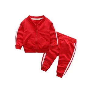 100% nuevo diseño orientada a la exportación venta bebé Unisex ropa de bebé establece ropa de bebé 2 piezas conjuntos de Bangladesh