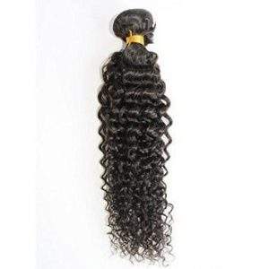 ผมต่อแบบอินเดียไม่ผ่านการทำ100% ผมบริสุทธิ์แบบไม่ผ่านกระบวนการผมแบบหยิกขนาด18 "นิ้วมัดผมแบบหนังกำพร้าสำหรับผู้บริจาคคนเดียว - Product Image 4