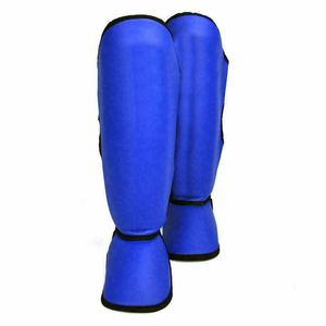 Wholesale Customized Shin Guards FV-SG-00024 PU Material Eva <b>Foam</b> <b>Padding</b> Instep Pads Brace Guard Support Protection for Adults - Product Image 5