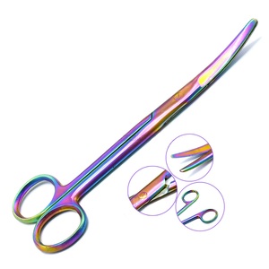 เครื่องมือผ่าตัดเมโย,กรรไกรทรงโค้งตรง - Product Image 1