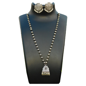COLLAR COLGANTE de cadena de latón estilo tribal para mujer y niña, Gargantilla, plata, Occidental, hecho a mano, última colección - Product Image 1