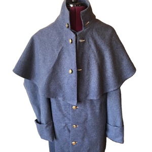 Vente en gros OEM de haute qualité Nouveau manteau britannique long et décontracté à la mode pour l'hiver 100% en laine - Product Image 1