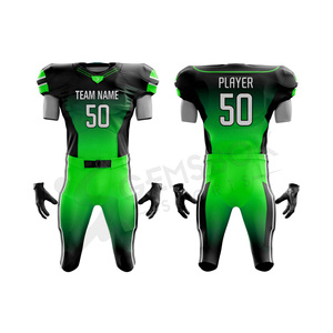 Venta al por mayor de uniformes de fútbol americano personalizados de secado rápido transpirable con nuevas opciones de diseño de talla grande - Product Image 6