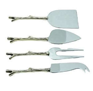 Best Selling Antique Stainless Steel Cutlery Set with Brass Handle Solid Cheese <b>Knives</b> <b>in</b> Metal <b>Box</b> Home Kitchen Gadgets - Product Image 1