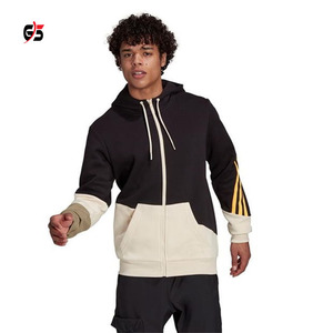 Sweat à capuche zippé pour hommes pas cher Polaire Cotton Tech Logo personnalisé Street Wear Vêtements de sport poids lourd OEM Logo de marque personnalisé - Product Image 1