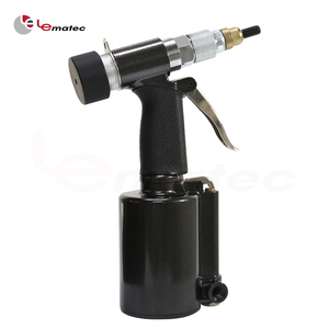 Juego de Herramientas de Remachado Neumático Semiautomático Industrial, Torque de 2680 Libras, 60-95 psi, Fabricado en Taiwán, LEMATEC LEI-02, Aluminio y Acero - Product Image 3