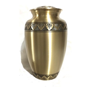 Urna de cremación de árbol de la Vida para Adultos, cenizas funerarias de Metal de latón verde, estilo americano/europeo - Product Image 3