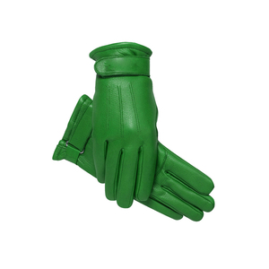 Guantes de cuero genuino ecuestres para montar a caballo, Material ligero para deportes al aire libre, carreras, invierno, venta al por mayor - Product Image 2