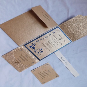 Suite d'invitations Royal Essence Cartes de mariage élégance intemporelle Majestic Gold Wedding Invites Classic Grace Wedding Stationery - Product Image 1