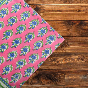 Ensemble de serviettes indiennes en coton faites à la main, écologiques, réutilisables, pour Cocktail, zéro déchet, sans papier, pour enfants - Product Image 4