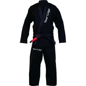 Jiu-Jitsu ropa deportiva de algodón para hombre, prenda deportiva masculina con tiempo de plomo, Material de soporte artístico, para adultos, tipo de edad - Product Image 1