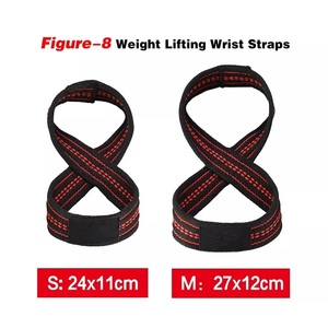 Figure 8 <b>Weight</b> <b>Lifting</b> Straps Wrist Strap for Pull-ups Horizontal <b>Bar</b> Powerlifting - Product Image 5