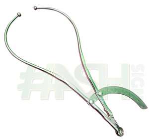 Martin OB/GYN Pelvimètre Aesculap Pilling Instrument chirurgical avec CM et pouces gradués pour obstétrique gynécologie contrôle des naissances - Product Image 1