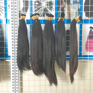 ผมแท้แบบไม่ผ่านกระบวนการผมทอผมธรรมชาติสีดำเวียดนาม - Product Image 2