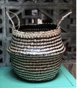 Adorable panier en jonc de mer en forme de dinosaure-changement de rotin pour meubles de chambre d'enfants décoration d'hôtel à la maison - Product Image 2