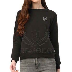 Sweat-shirt Fitness multicolore pour femmes, nouveauté, personnalisé, surdimensionné, coton imprimé, décontracté, manches irrégulières, hiver, 2021 - Product Image 1