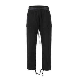 Leggings de sport pour hommes, avec fermeture éclair, élastique, pour entraînement de Football, Jogging, gymnastique, prix de gros - Product Image 5