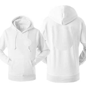 Sweat à capuche unisexe 100% coton avec logo personnalisé brodé sweats à capuche surdimensionnés imprimés en relief saison automne/hiver - Product Image 3