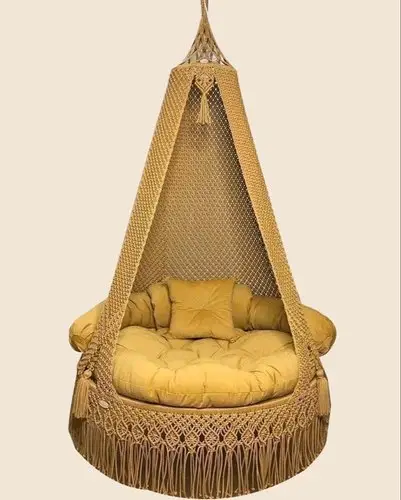 Top Selling Macrame Swing Chair Use for Home and living Room from at Lowest Price Isar International