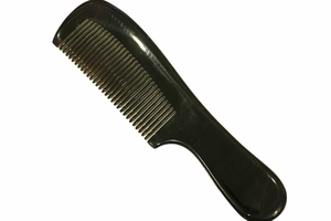 Peine de cuerno natural personalizado, de alta calidad, hecho a mano, para estilizar el pelo, hecho de cuerno de Búhos Reales de la India - Product Image 2