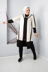 Nouvelle Collection Survêtement 3 Pièces à Capuche pour Femme Vêtements Islamiques Abaya Caftan Mode Musulmane Qualité Turque - Product Image 3