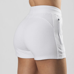 2025กางเกงนักขี่จักรยานสำหรับผู้หญิงกางเกงขาสั้นผ้าฝ้ายโพลีเอสเตอร์ออกแบบได้ตามต้องการชุดเล่นโยคะเล่นยิมใส่ง่ายเหมาะกับการเล่นกีฬา - Product Image 3