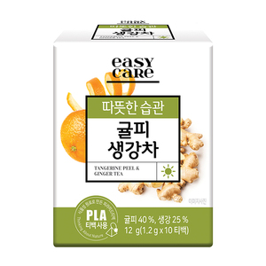 Bolsitas de té coreanas orgánicas saludables para el hogar, jarra de té tradicional coreana de tangerina, cáscara de jengibre, fabricadas en Corea - Product Image 1