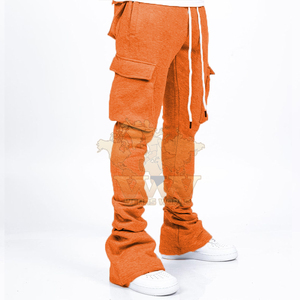 Pantalon Cargo Décontracté pour Hommes avec Poches Latérales, Taille Mi-Haute, Fermeture Boutonnée, Coton/Polyester, Imperméable, Service OEM - Vente en Gros - Product Image 3