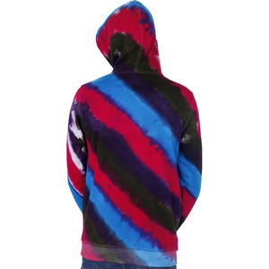 Sudaderas con Capucha de Forro Polar para Hombre, de Secado Rápido, Sostenibles, con Estampado Tie-Dye, de Poliéster/Algodón de Alta Calidad, OEM - Product Image 6