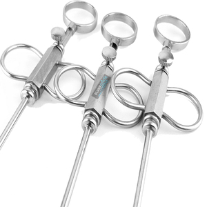 Vente en gros d'instruments vétérinaires de qualité supérieure Instruments pour tétines Extracteur de tumeurs à double lame en acier inoxydable - Product Image 4