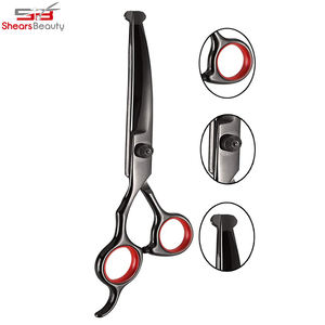 2025 vente chaude bonne qualité pour chiens et chats toilettage d'animaux pointe arrondie avec rasoir lisse pour toilettage d'animaux ciseaux à pointe ronde - Product Image 4