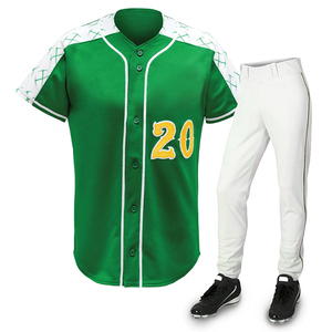 Uniformes de softball et de baseball pour adultes de haute qualité fabriqués au Pakistan, 100% polyester, tissu respirant à séchage rapide avec impression sublimée - Product Image 6