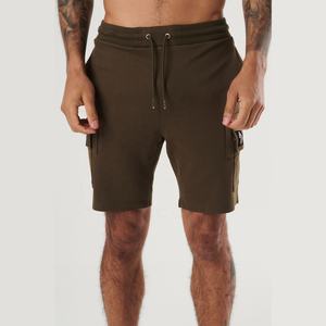 New Arrival Wholesale Summer Wear Cotton Fleece Jogger <b>Shorts</b> for <b>Men</b> Custom <b>Men</b> Casual Streetwear <b>Shorts</b> <b>With</b> <b>Zipper</b> <b>Pocket</b> - Product Image 2
