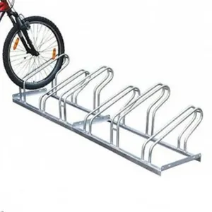 Storage Bike Hanger Bicycle Hook Slat Wall Horizontal Direction Metal Steel Black Bike Rack Bike Parking Floor Stand Racks