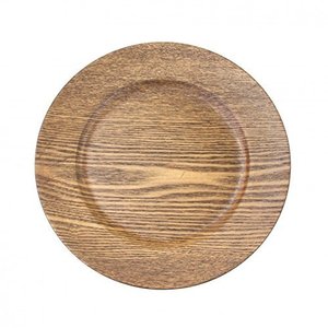 Plaque de chargement en bois design à personnaliser pour les plats de la maison et du restaurant. - Product Image 1