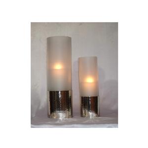 Support de bougie fantaisie haut de gamme, très vendu, avec verre et décoration de fête, porte-bougie votif, design fantaisie, bougie pilier de luxe - Product Image 3