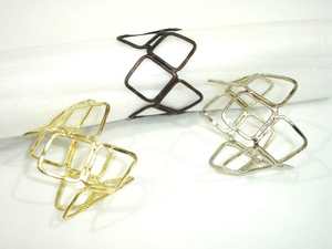 Fancy Modern Brass Square Shape Semi Square Fancy Napkin <b>Ring</b> <b>Cheap</b> Wholesale Price Fancy Hot Sale Semi Square Gold Napkin <b>Ring</b> - Product Image 5