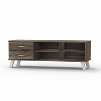 Mueble de TV Contemporáneo de Alta Calidad Furnizone, Fabricado con Tablero de Partículas/Chipboard, con Almacenamiento, Muebles para Sala de Estar, Penang, Malasia