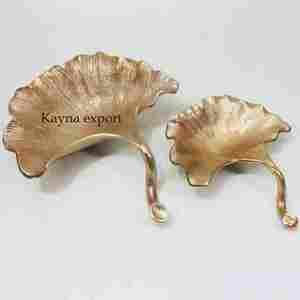 Plat décoratif fantaisie bol à fruits en métal de luxe poli meilleure vente bol de service prix d'usine en gros - Product Image 3