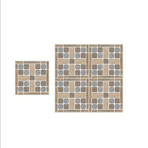 Baldosas de estacionamiento con diseño de piedra de color amarillo 400x400mm - Product Image 2