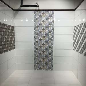 Carreaux de mur et de sol en céramique de la couleur 300x600mm de Florence brillante de haute catégorie de conceptions modernes fraîches pour la réception d'hôtel. - Product Image 1