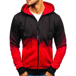 Ventes en gros de manteaux d'hiver pour hommes de haute qualité, à capuche, en polaire, coupe-vent, respirants, matelassés, grande taille, fermeture éclair 3XL - Product Image 3