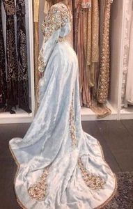 Último vestido de dama de honor de moda, vestido de boda y fiesta de noche bordado - Product Image 2
