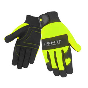 Heavy Duty <b>Work</b> <b>Gloves</b>, Impact Protection Mechanic <b>Gloves</b>, Synthetic Leather <b>Work</b> <b>Gloves</b>, Touchscreen Capable - Product Image 4