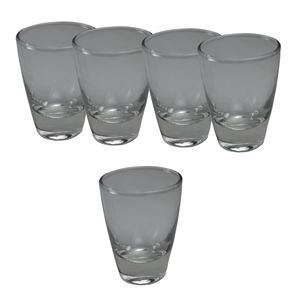 Juego de Mini gafas decorativas para restaurante y Hotel, cristal para beber, diseño decorativo - Product Image 1