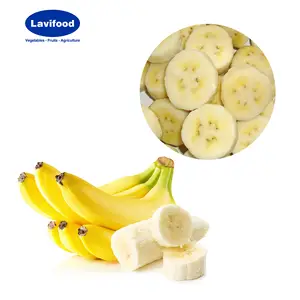 Top Quality IQF Fruit Whole and Slice Sweet IQF Frozen Banana Fruit With 500g 1kg 10kg upon Per Bag Packaging