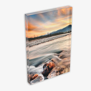 1 Inch Dik Met Hand Gepolijst Crystal Clear Randen Acryl Custom Prints Foto Blok - Product Image 6