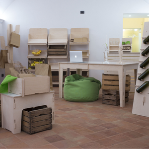 Facilmente personalizzabile in legno scrivania e tavolo da ufficio per negozi commerciali mobili e fiera e Display - Product Image 6